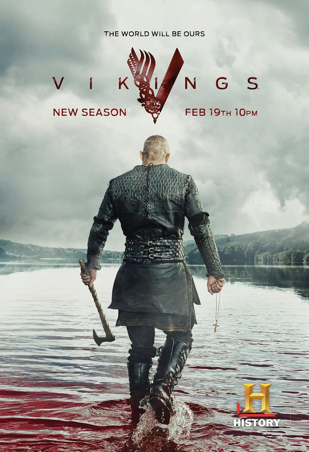 【维京传奇 第三季 Vikings Season 3 (2015)】海报