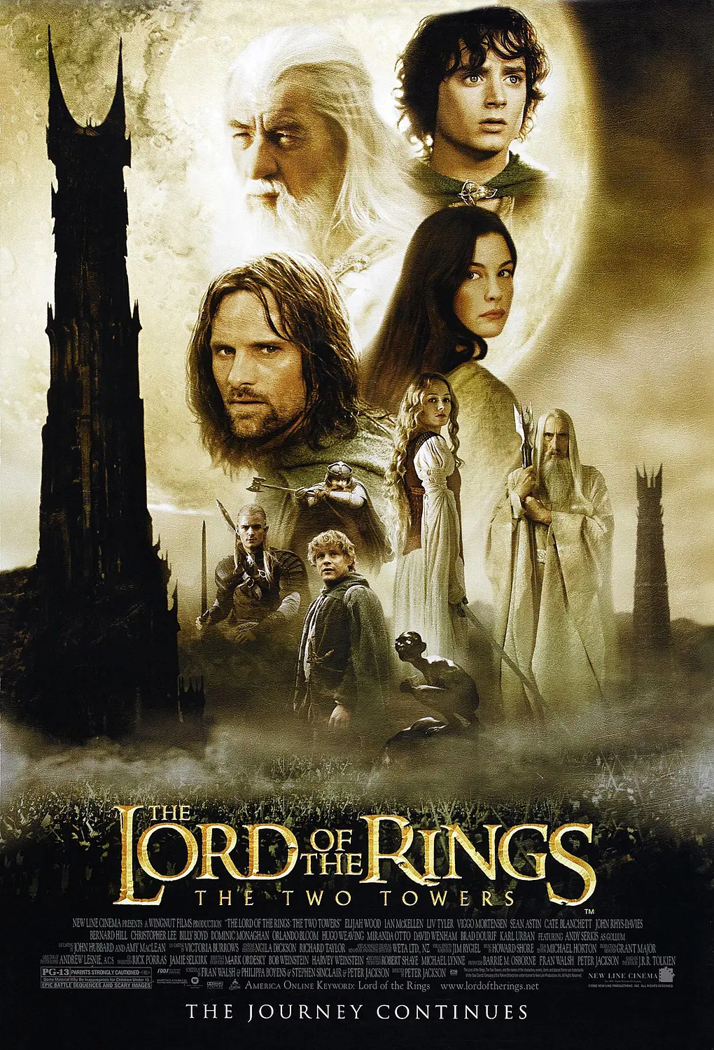 【The Lord of the Rings: The Two Towers】海报