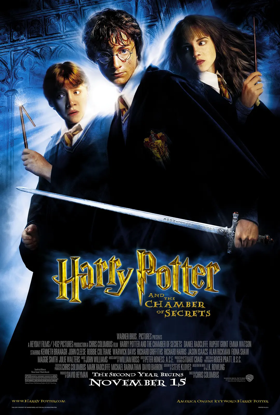 【Harry Potter and the Chamber of Secrets】海报