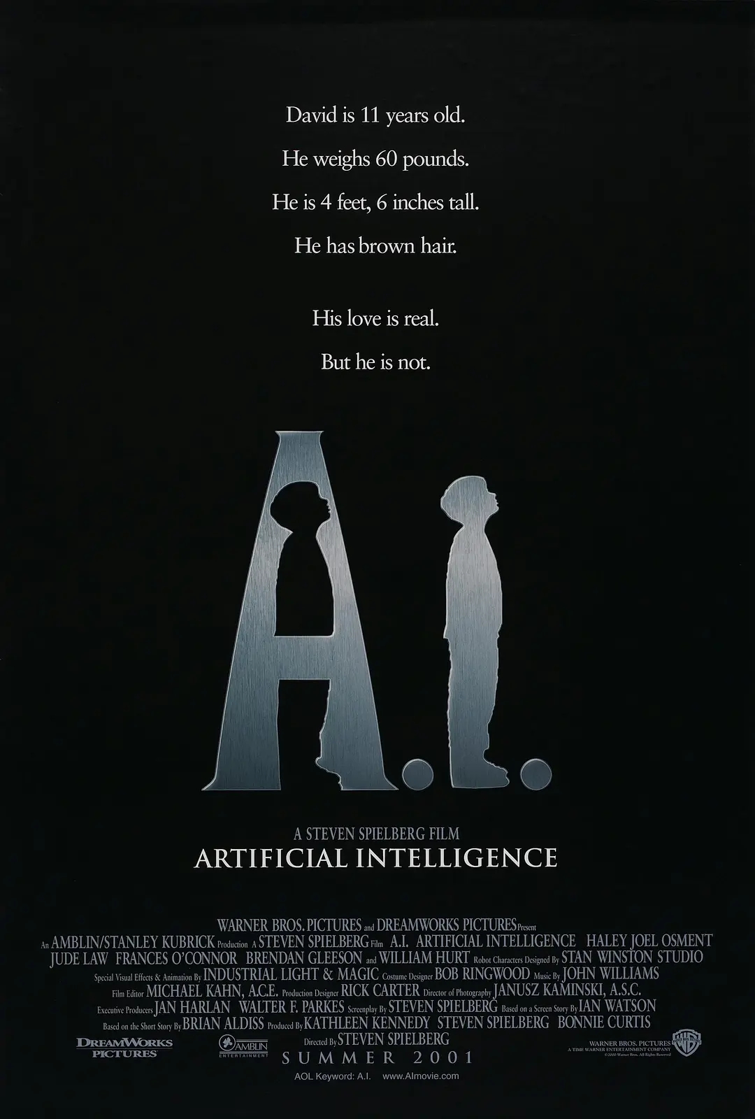 【A.I. Artificial Intelligence】海报