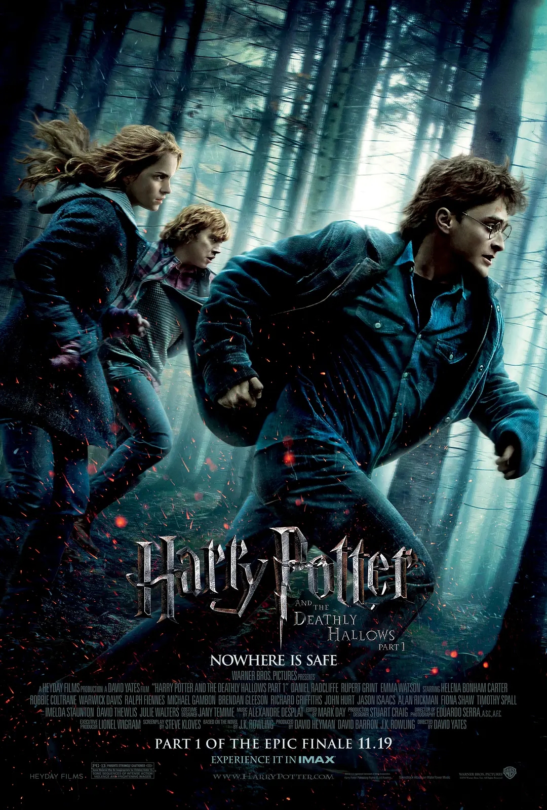 【Harry Potter and the Deathly Hallows: Part 1】海报