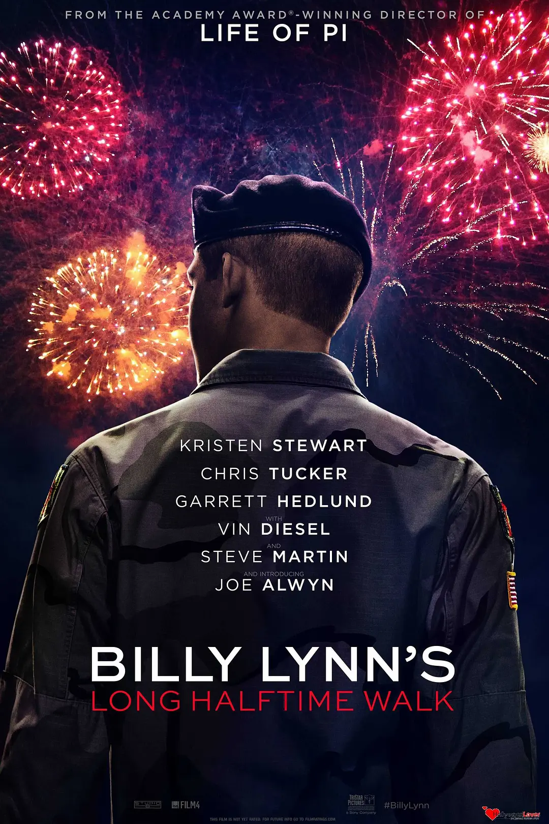 【Billy Lynn's Long Halftime Walk】海报