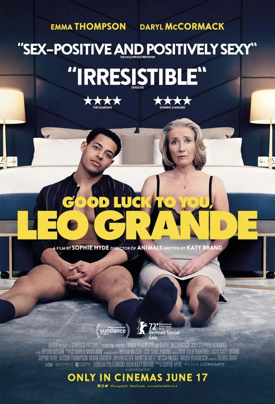 【Good Luck to You, Leo Grande】海报