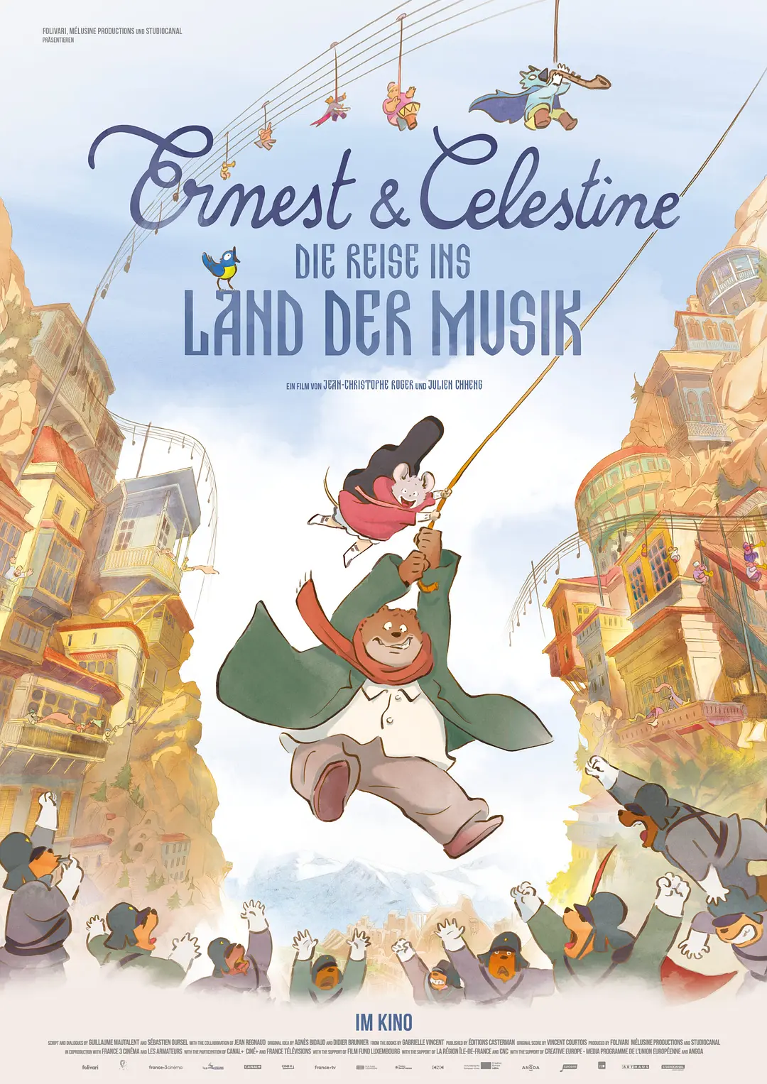 【Ernest et Celestine 2: Le Voyage en Charabie】海报