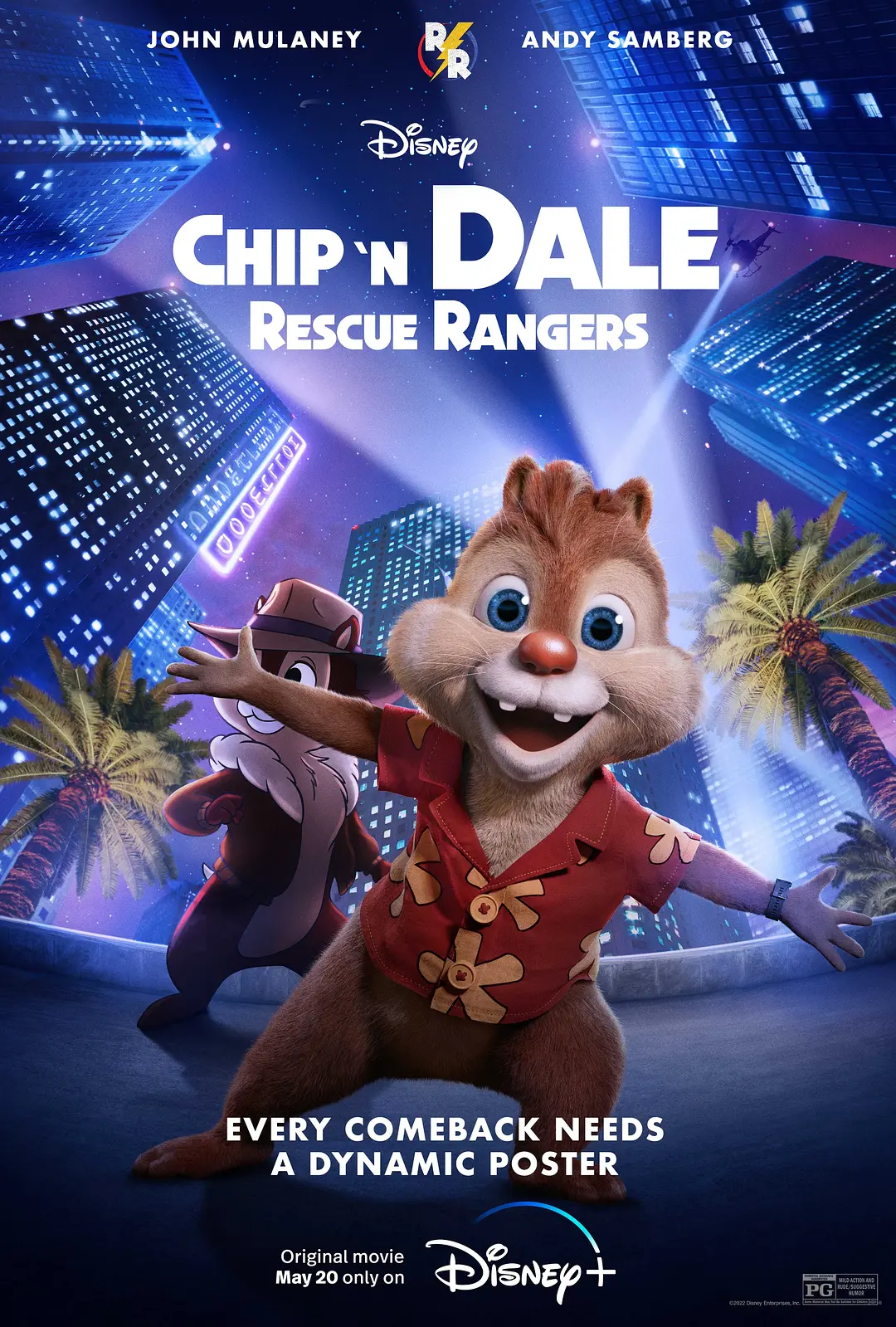 【Chip 'n' Dale: Rescue Rangers】海报