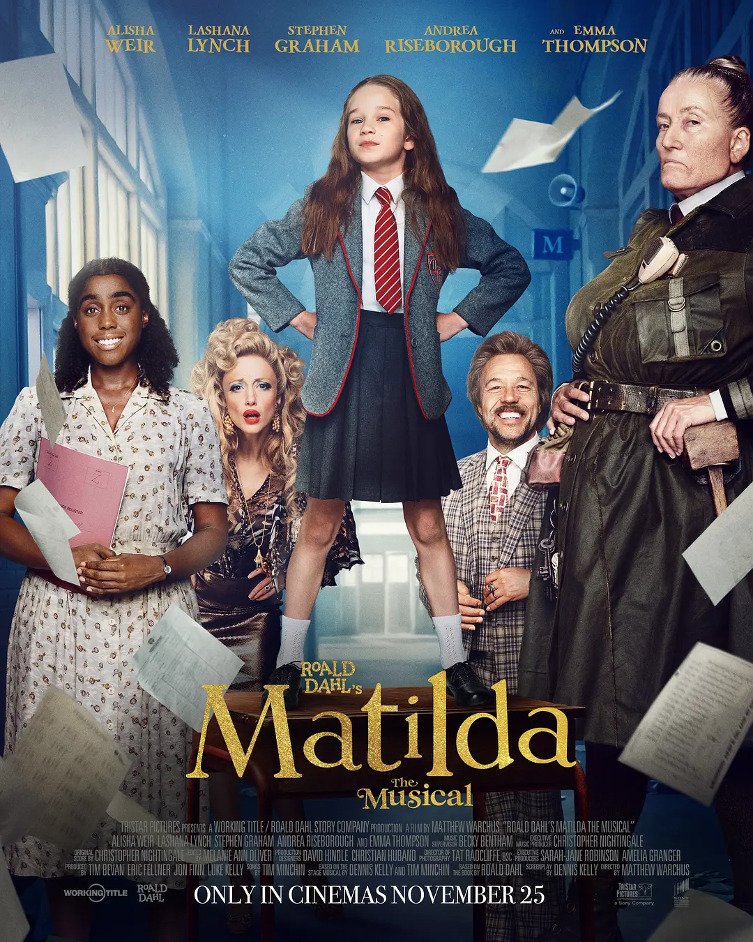 【Roald Dahl’s Matilda the Musical】海报