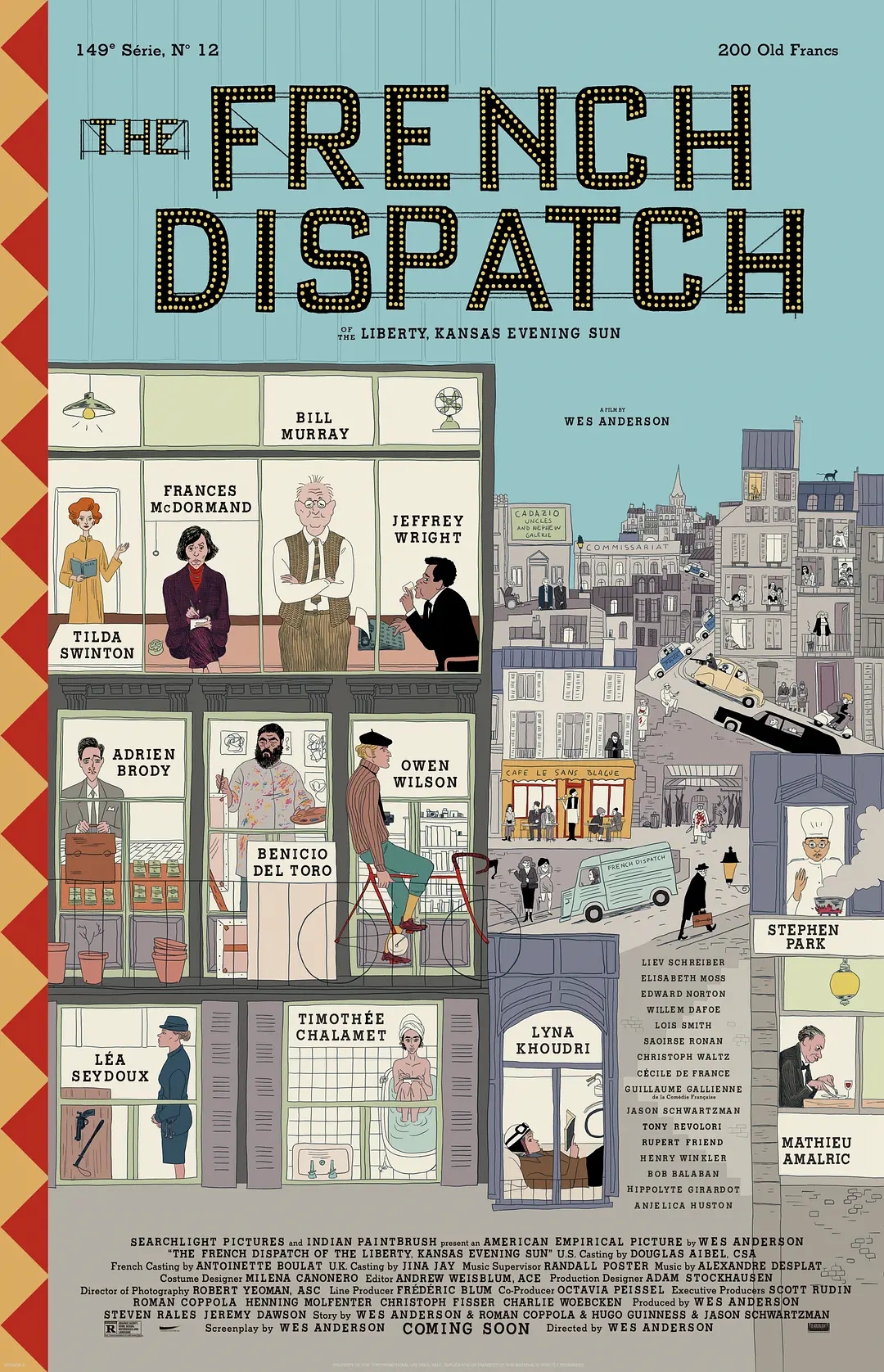 【The French Dispatch】海报