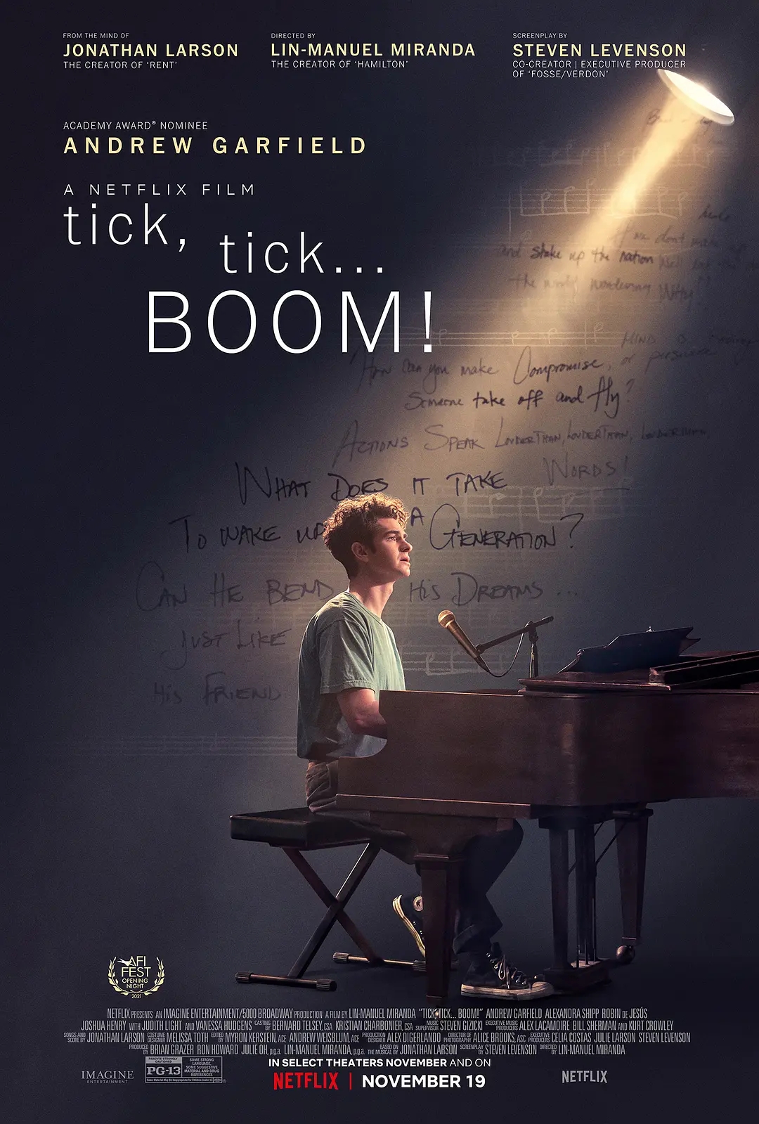 【Tick, Tick…Boom!】海报