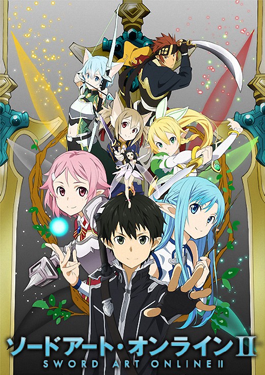 【Sword Art Online Ⅱ】海报