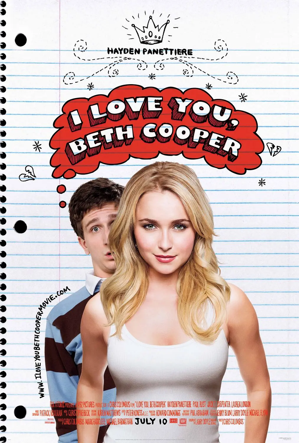 【I Love You, Beth Cooper】海报